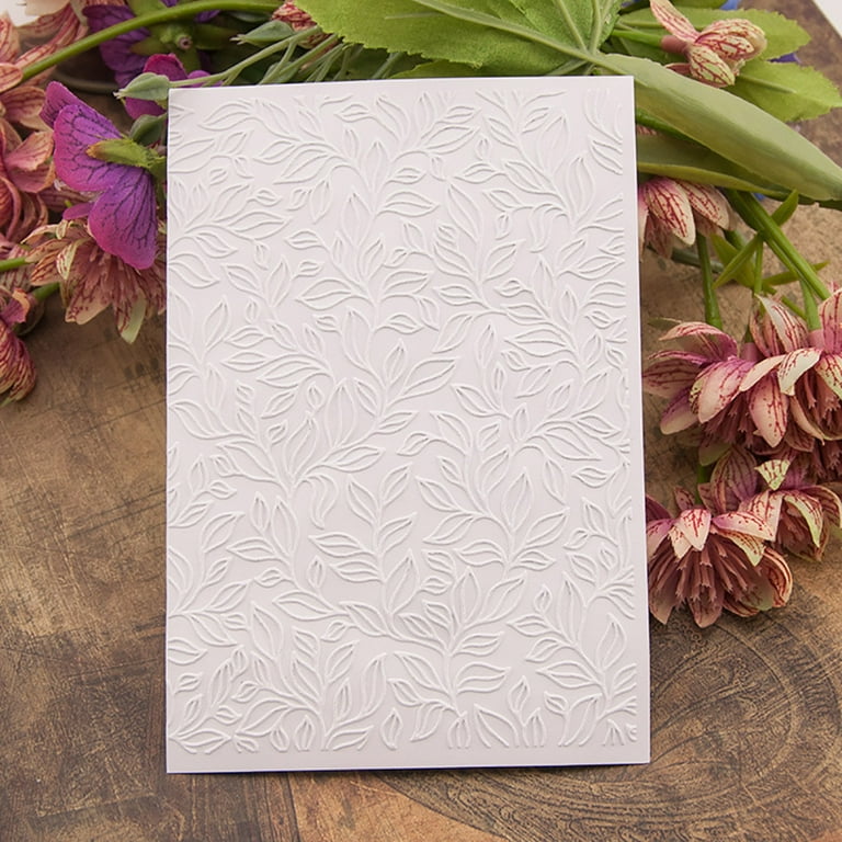 Leaves Plastic Embossing Folder Template DIY Scrapbook Paper Card Craft Leaves Plastic Embossing Folder Template DIY Scrapbook Paper Card Craft